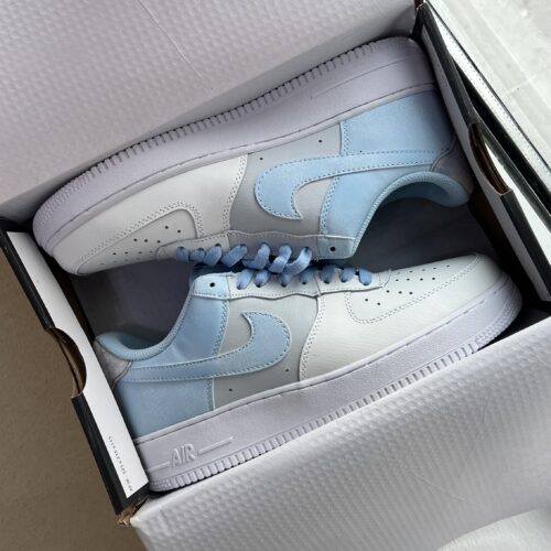 Air Force 1 '07 LV8 "Psychic Blue" - Image 7