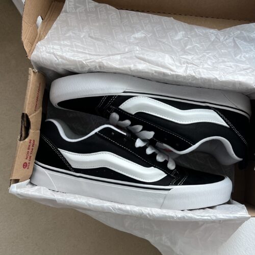 Vans Knu Skool “Black/White” - Image 7